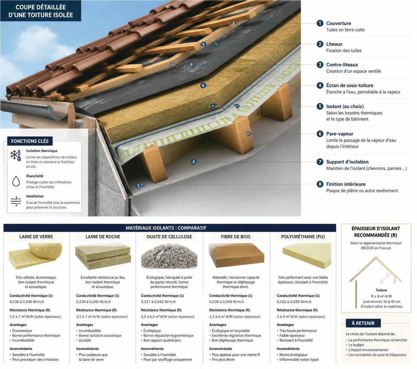découvrez nos conseils experts pour choisir la meilleure isolation de toiture en 2026 et optimiser le confort énergétique de votre maison.