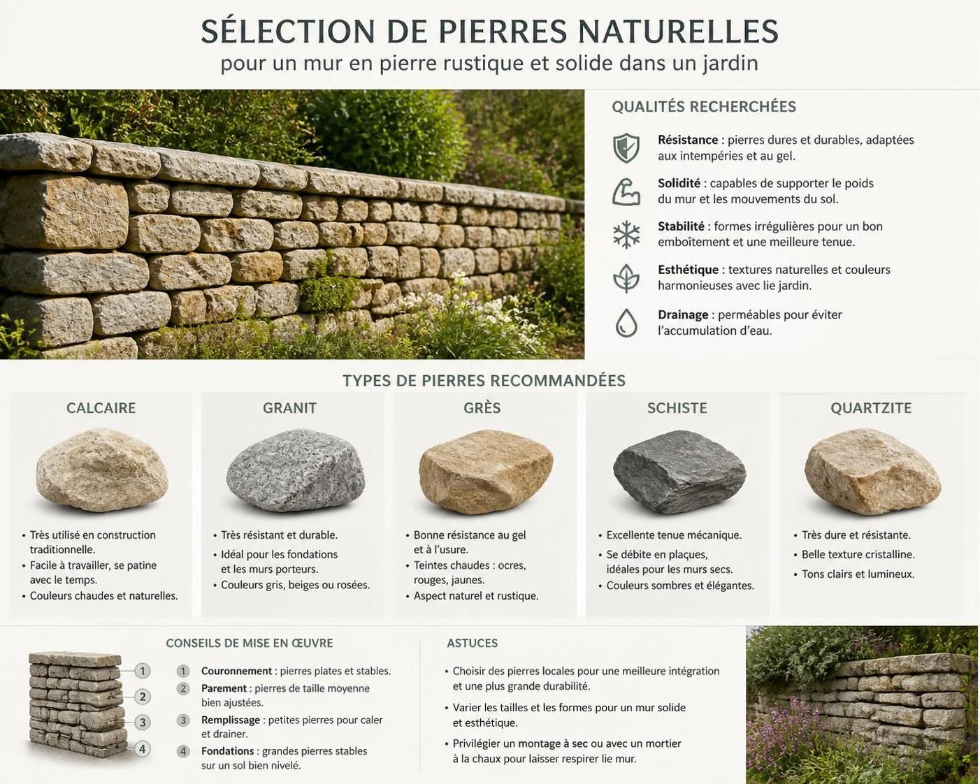apprenez à monter un mur en pierre grâce à notre guide étape par étape, facile à suivre pour réussir votre construction avec des conseils pratiques et des astuces d'experts.