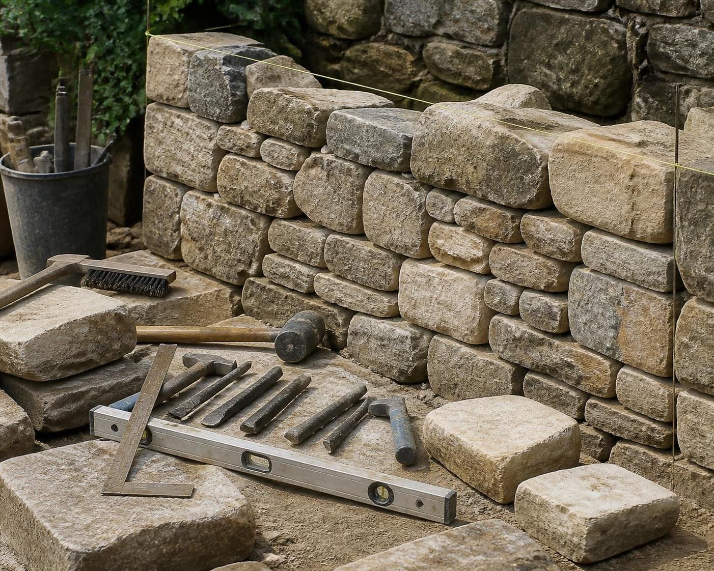 apprenez à monter un mur en pierre facilement avec notre guide étape par étape. découvrez les techniques, outils et conseils essentiels pour réussir votre projet de construction.