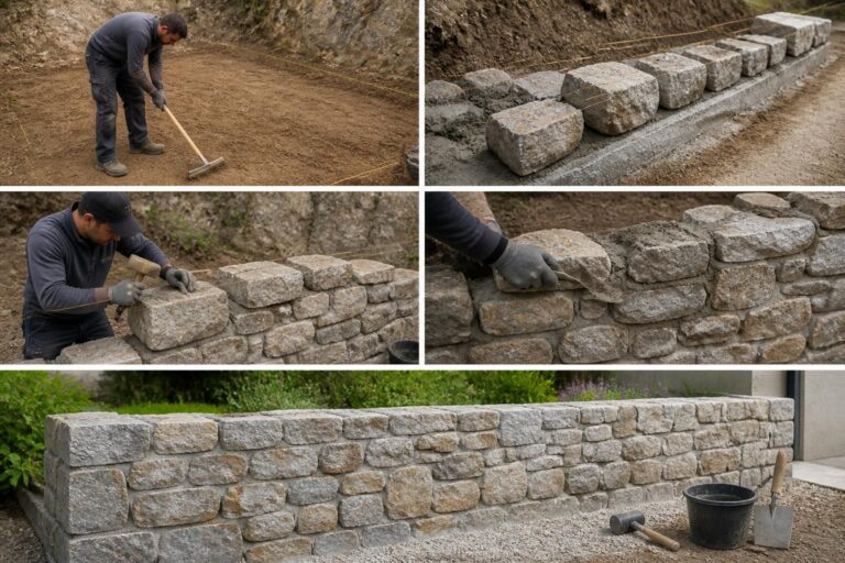 apprenez à monter un mur en pierre facilement grâce à notre guide étape par étape, adapté aux débutants comme aux bricoleurs expérimentés.