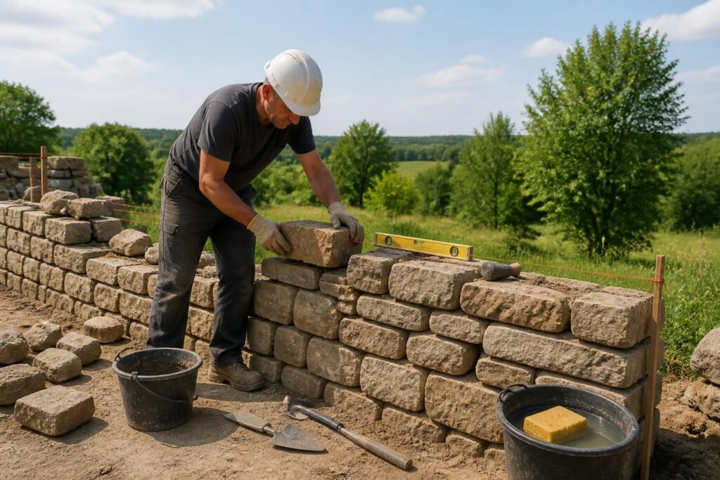 découvrez les étapes simples et efficaces pour monter un mur en pierre, même sans expérience. suivez notre guide pratique pour réussir votre construction facilement.
