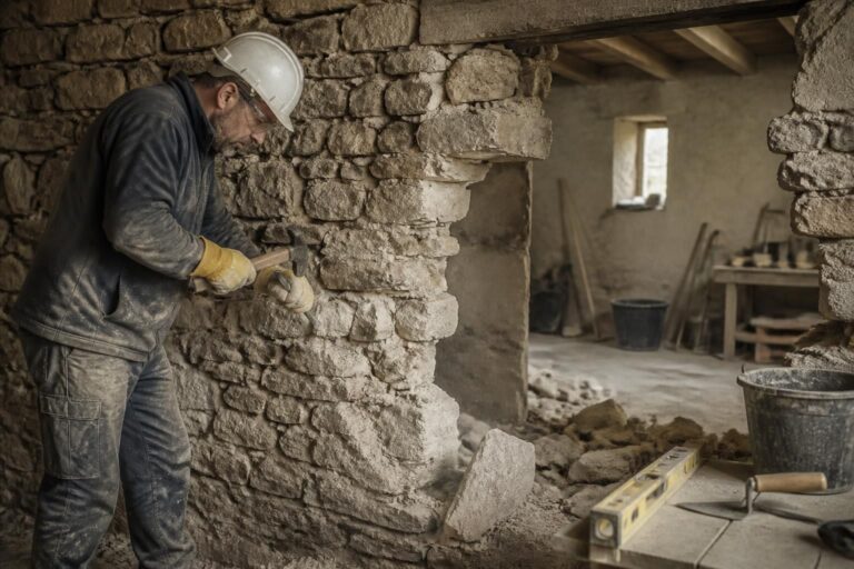 découvrez nos conseils et techniques pour ouvrir un mur en pierre en toute sécurité et réussir vos travaux de rénovation avec efficacité.