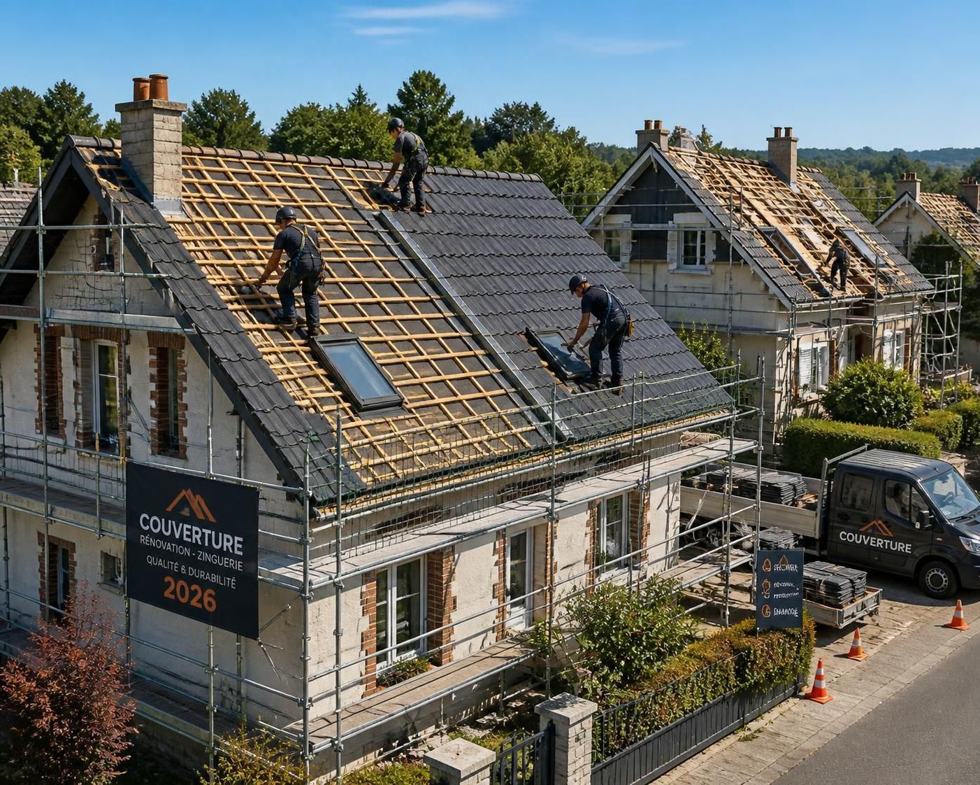 découvrez le prix moyen de la rénovation d’une toiture au m2 en 2026, les facteurs qui influencent le coût et des conseils pour bien préparer votre projet.