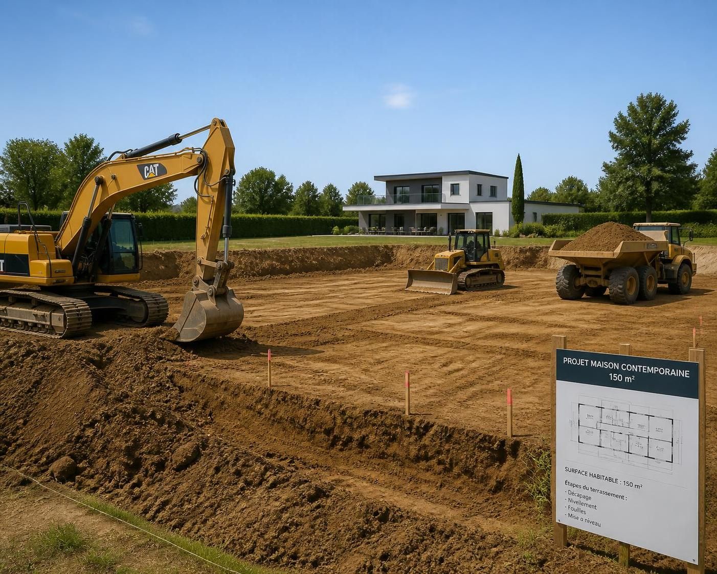 découvrez le coût estimé du terrassement pour une maison de 150m2 en 2026, avec des conseils pour bien préparer votre budget et éviter les mauvaises surprises.