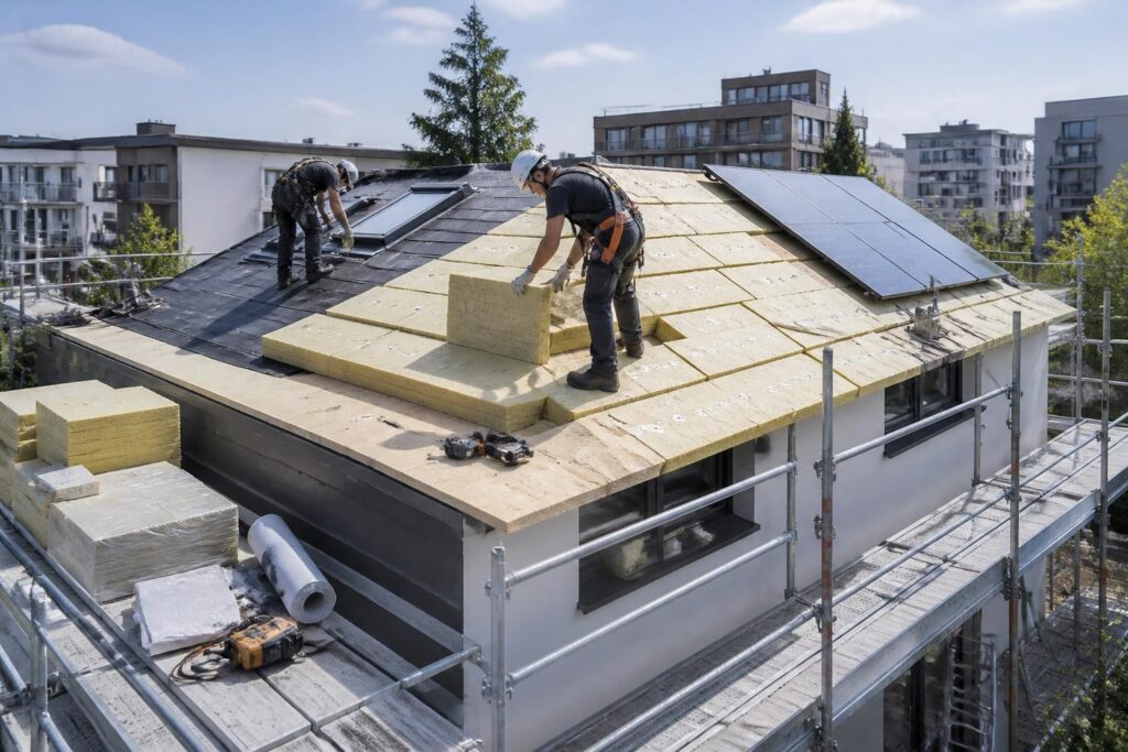 découvrez le prix de l'isolation toiture par l'extérieur en 2026 et obtenez toutes les informations pour estimer le coût de vos travaux d'isolation énergétique.
