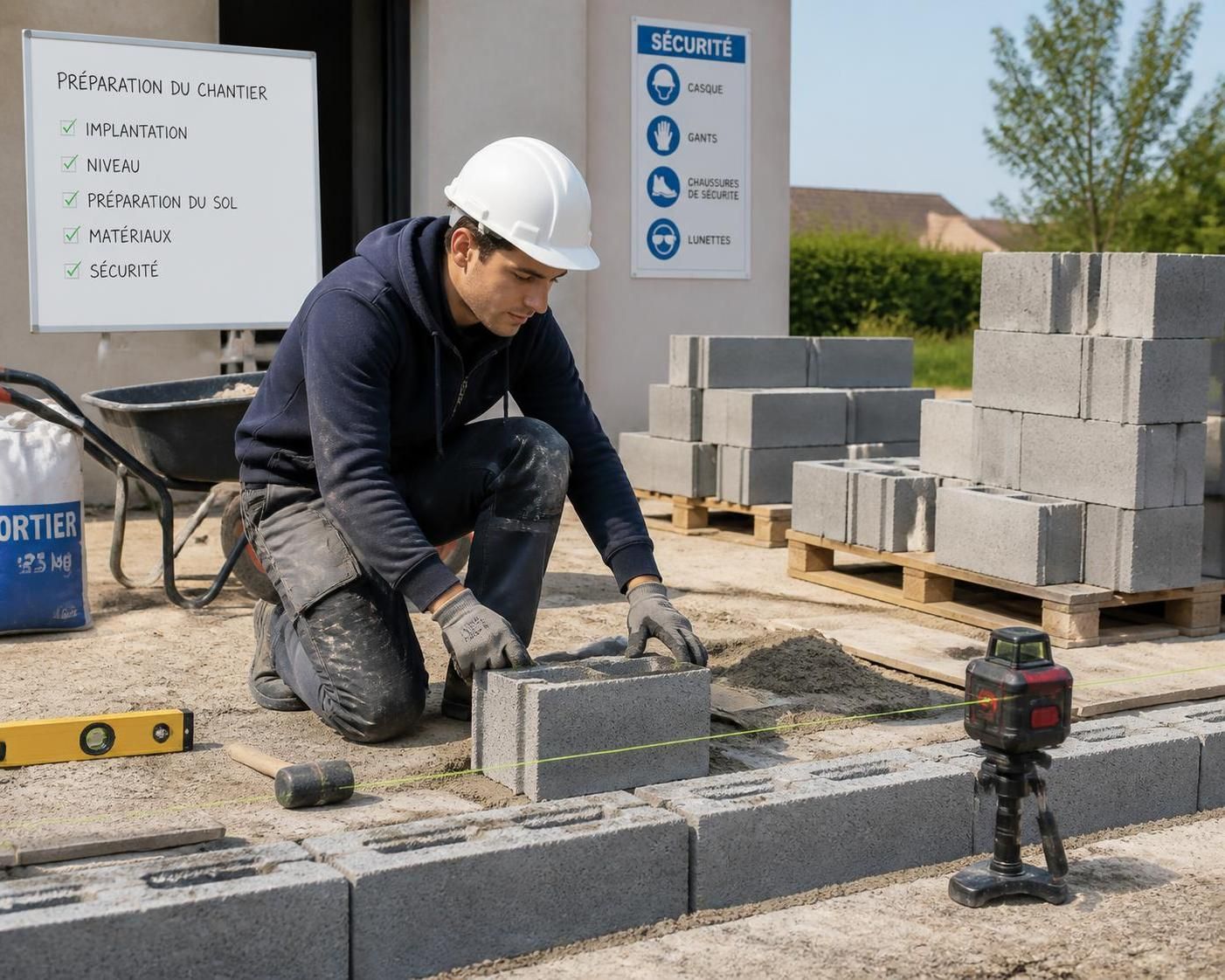 apprenez les bases essentielles de la maçonnerie pour débuter un chantier efficacement grâce à ce tutoriel complet et simple à suivre.