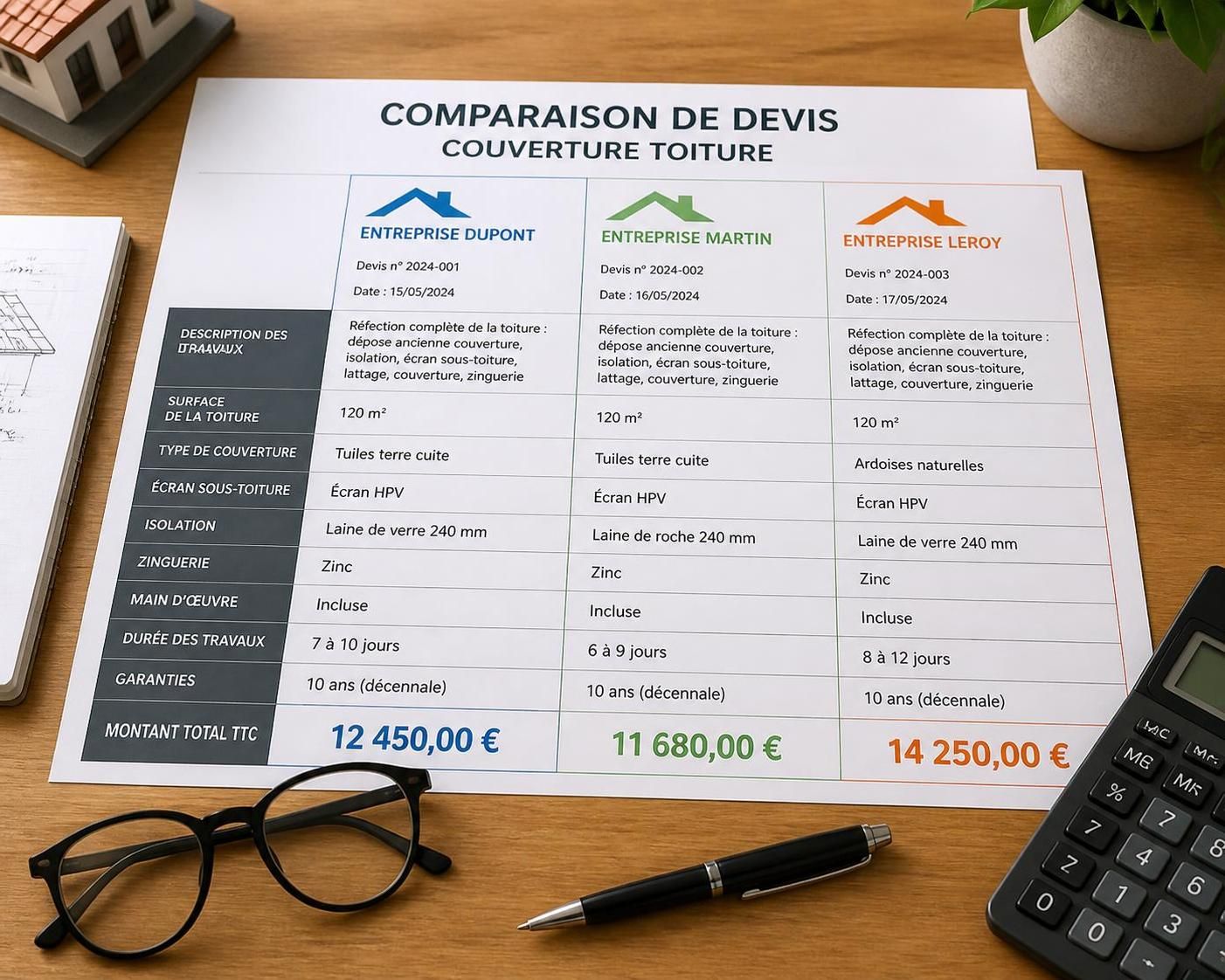 découvrez comment obtenir un devis couverture toiture précis pour vos travaux. suivez nos conseils pour une estimation claire et fiable de vos projets de rénovation ou construction.