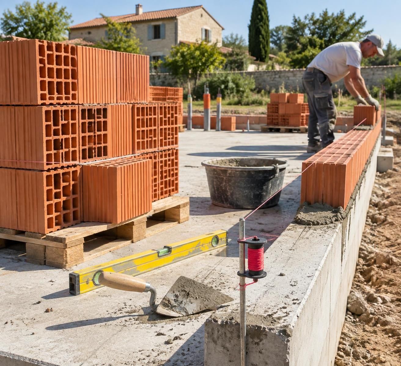 découvrez les techniques essentielles pour réussir vos travaux de maçonnerie en brique en 2026 : choix des matériaux, préparation du mortier et pose soignée.