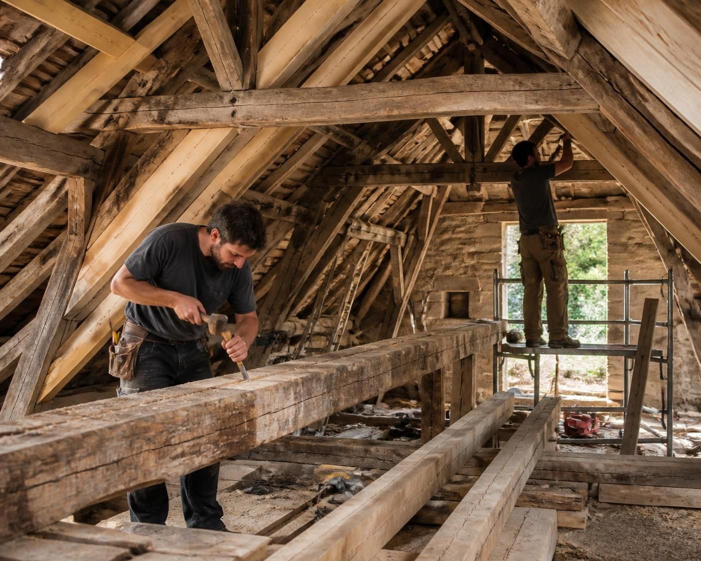 découvrez les prix au m² pour une rénovation de charpente en 2026, avec des conseils pour bien estimer votre budget et choisir les meilleurs matériaux.