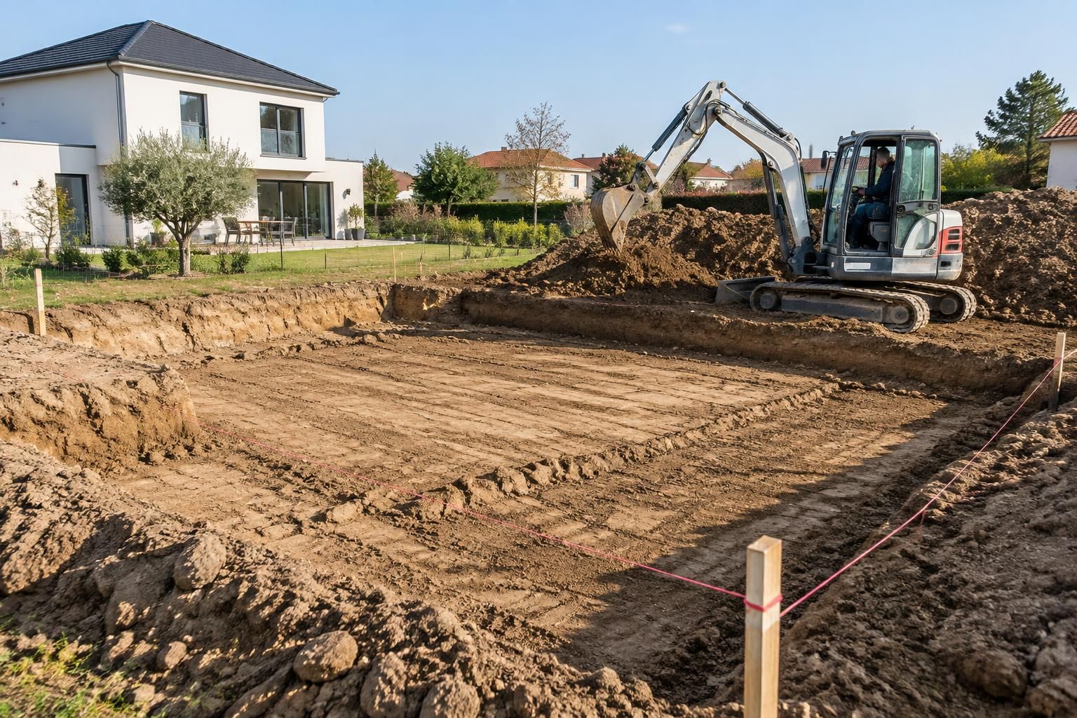 découvrez le prix du terrassement pour une maison de 200 m² en 2026, les facteurs qui influencent le coût et les conseils pour estimer votre budget.