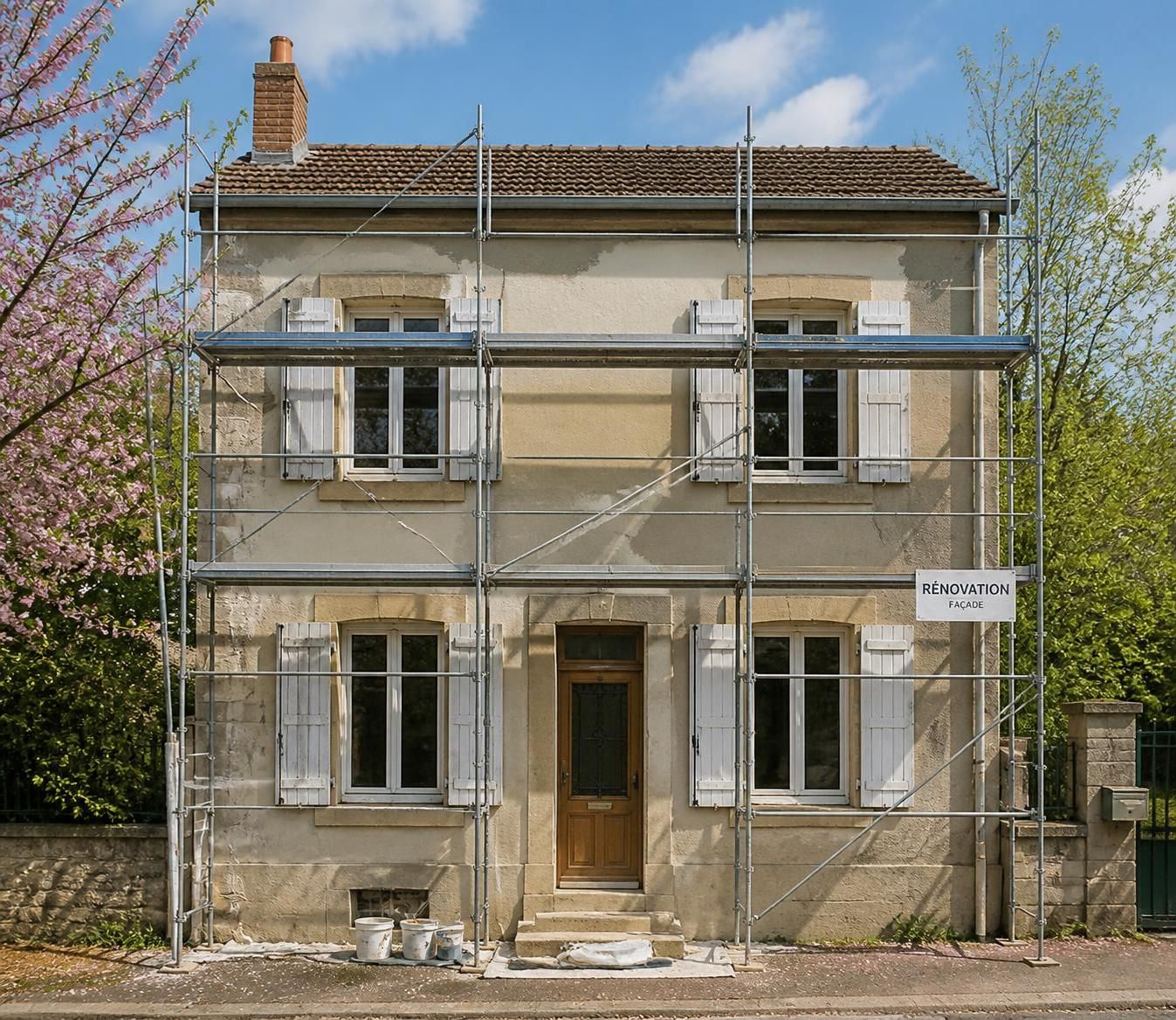 découvrez le prix estimatif d'un ravalement de façade pour une maison de 80m² en 2026, les facteurs influençant le coût et des conseils pour bien préparer vos travaux.
