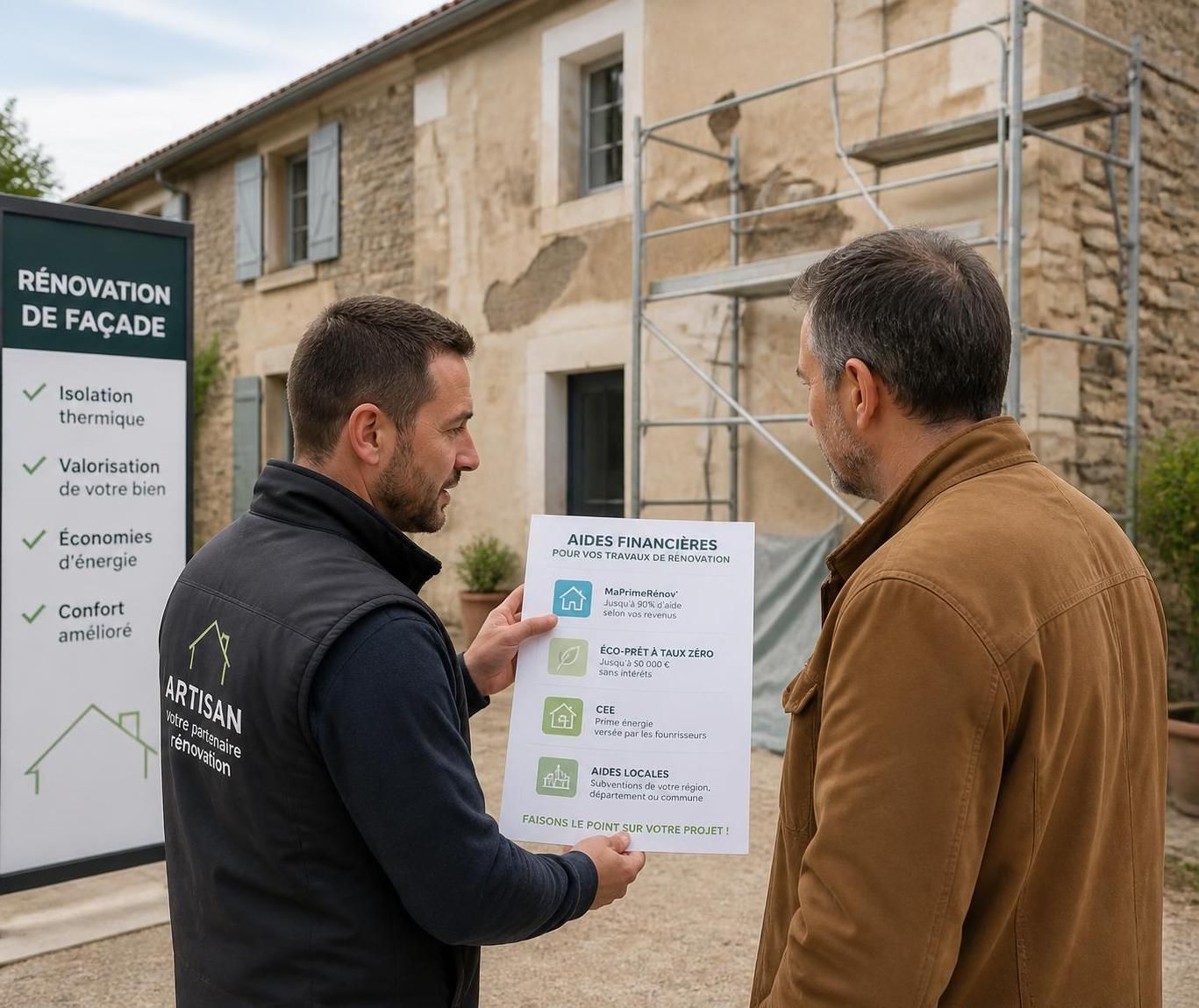 découvrez le coût estimé d'un ravalement de façade pour une maison de 80m² en 2026, les facteurs influençant les prix et comment bien préparer votre budget.