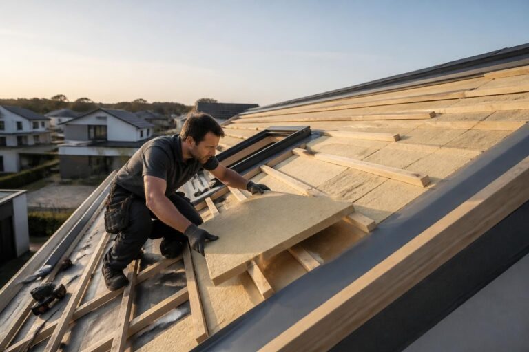 découvrez le prix moyen au m² pour une isolation de toiture par l’extérieur en 2026 et obtenez des conseils pour bien préparer votre projet d'isolation thermique.