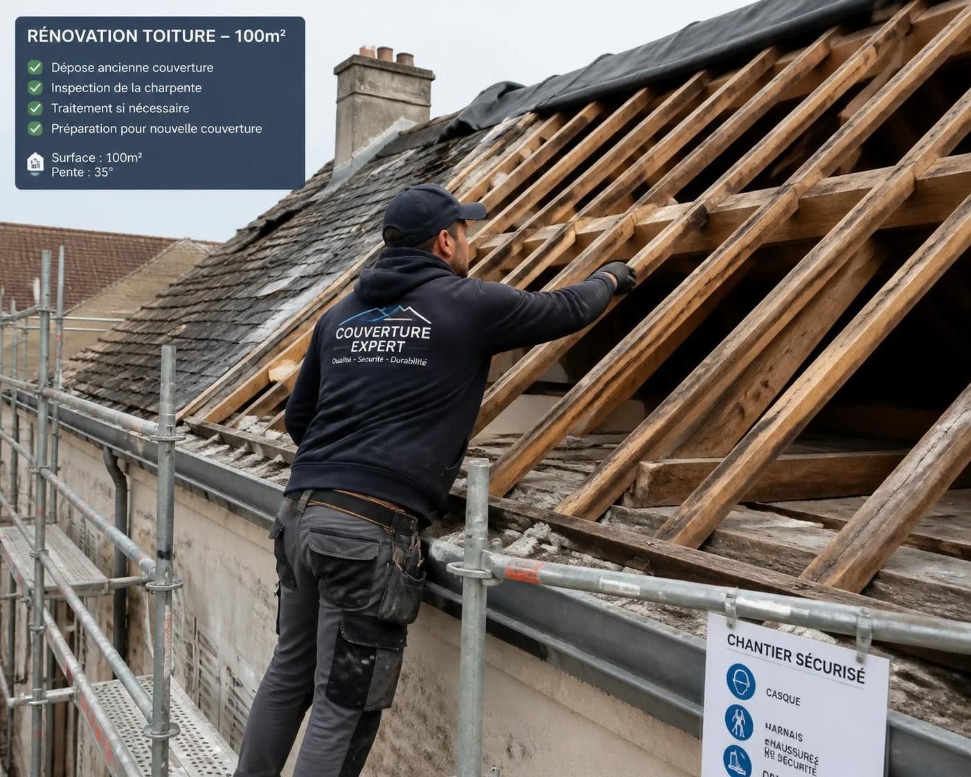 découvrez le prix moyen pour la rénovation d'une toiture de 100m2 en 2026, avec un guide détaillé des coûts, matériaux et conseils pour bien préparer votre projet.