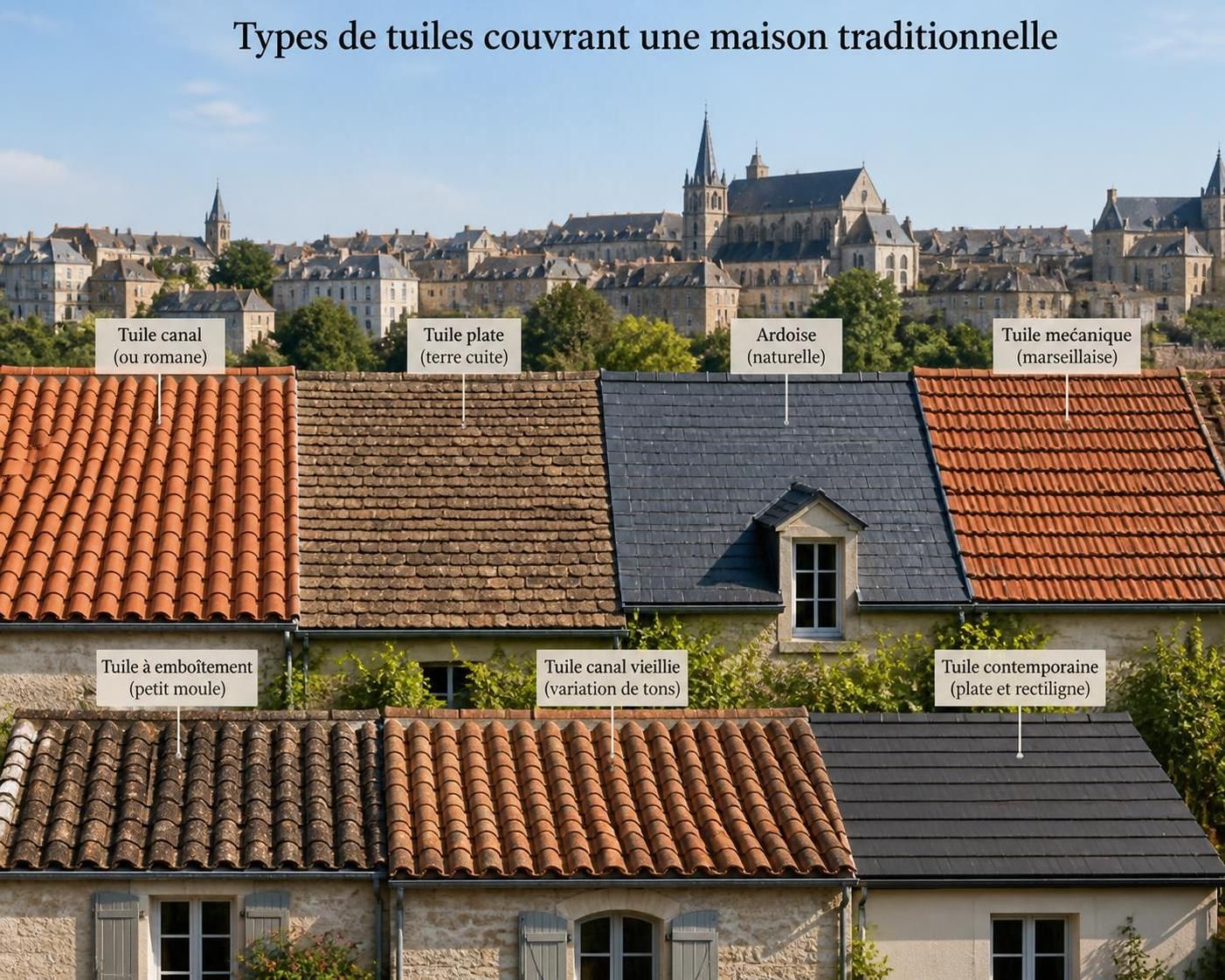 découvrez le tarif moyen d'une toiture en tuile en 2026, les facteurs influençant les prix et des conseils pour bien choisir votre couverture.