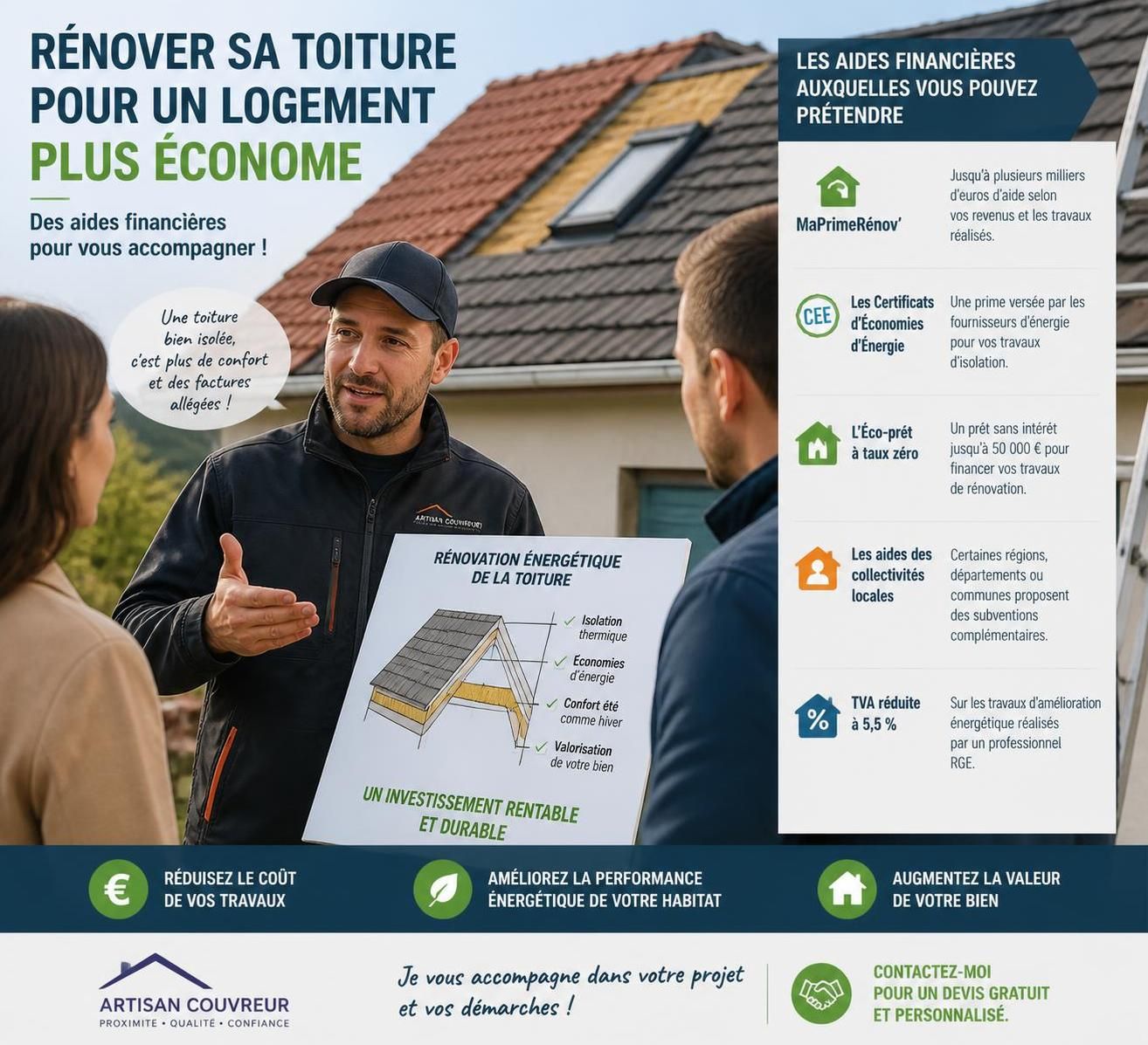 découvrez tout ce qu'il faut savoir sur le prix d'une rénovation de toit en 2026 : facteurs influençant le coût, conseils pour bien budgétiser et astuces pour économiser.