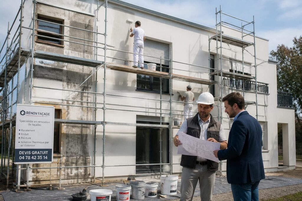 découvrez tout ce qu'il faut savoir sur les travaux de façade : méthodes efficaces, estimation des coûts et conseils pratiques pour réussir votre projet.