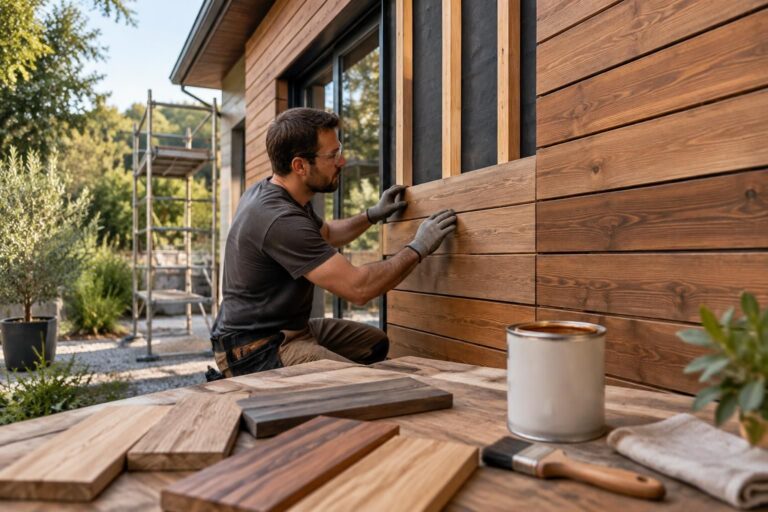 découvrez comment choisir, poser et entretenir un bardage bois extérieur durable pour protéger et embellir votre façade.