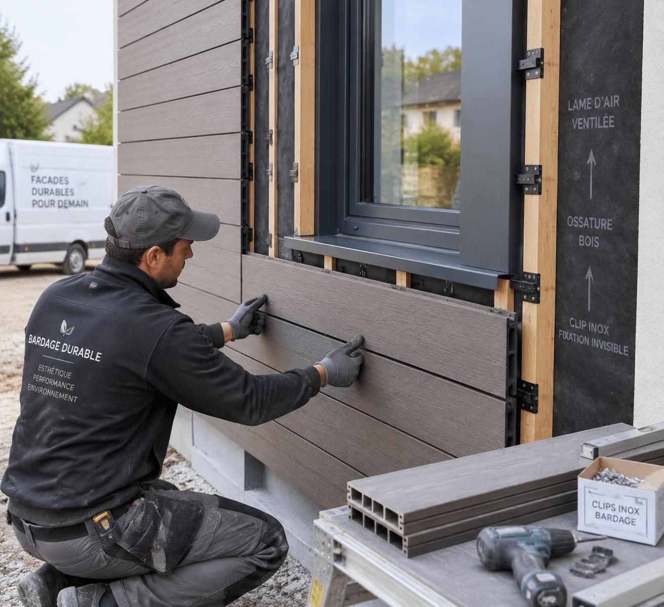 découvrez les avantages du bardage en composite, les étapes de pose et les conseils d’entretien pour protéger et embellir votre façade durablement.