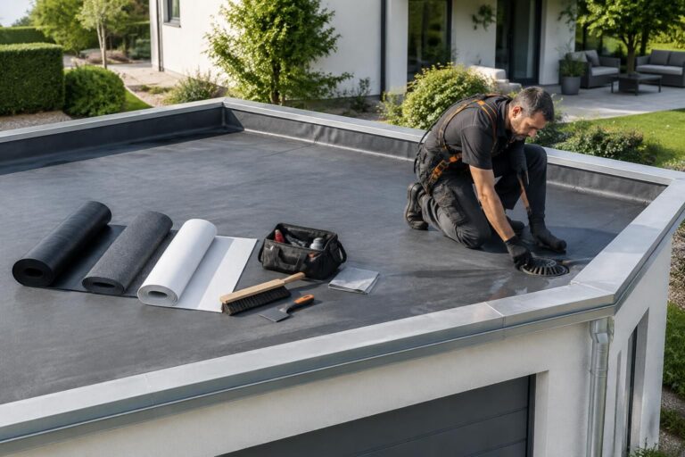 découvrez comment choisir les matériaux adaptés à un toit plat de garage et l’entretenir pour assurer son étanchéité et sa durabilité.