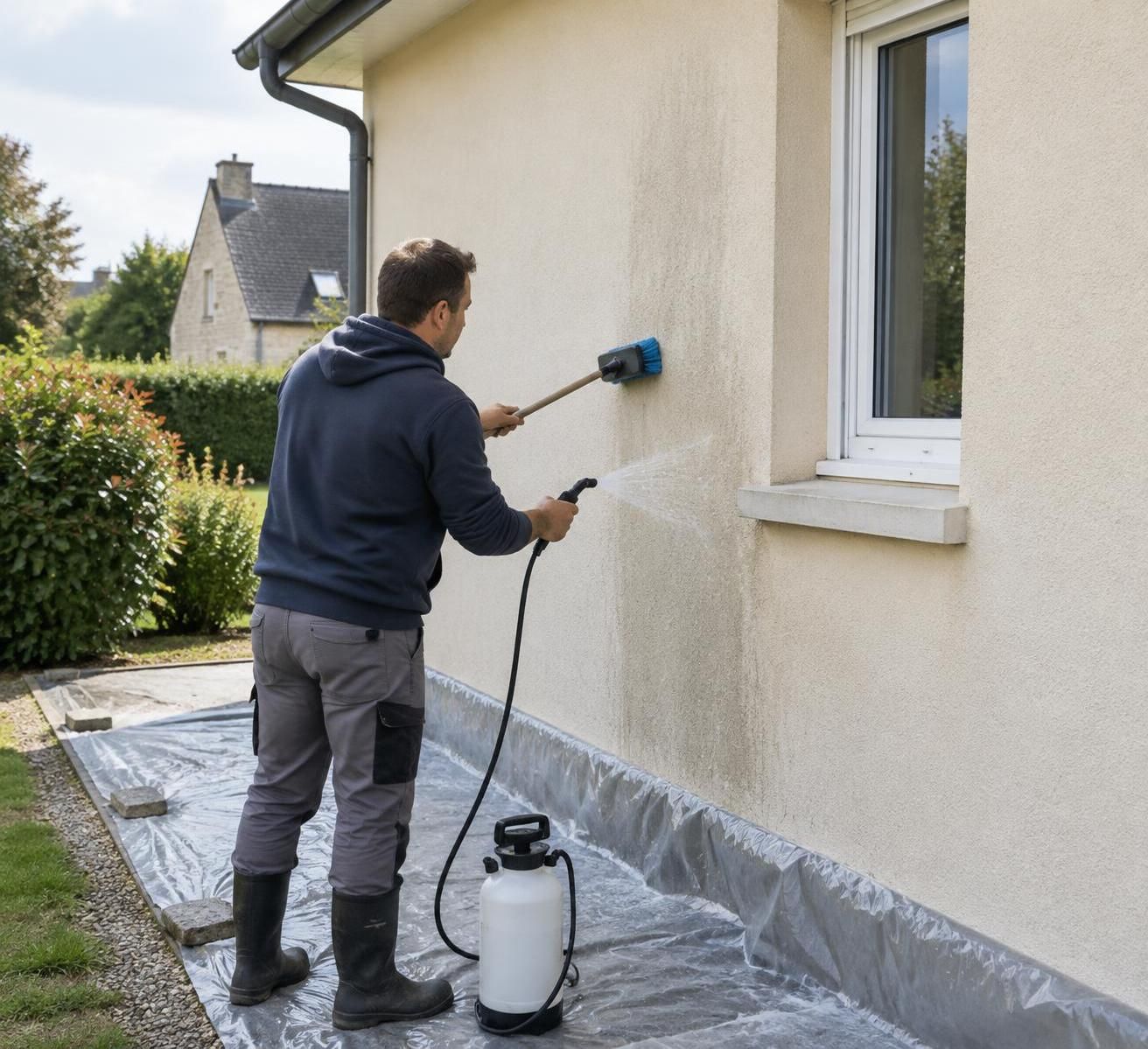 découvrez les méthodes efficaces pour nettoyer la façade de votre maison, choisir les bons produits et préserver durablement vos murs.