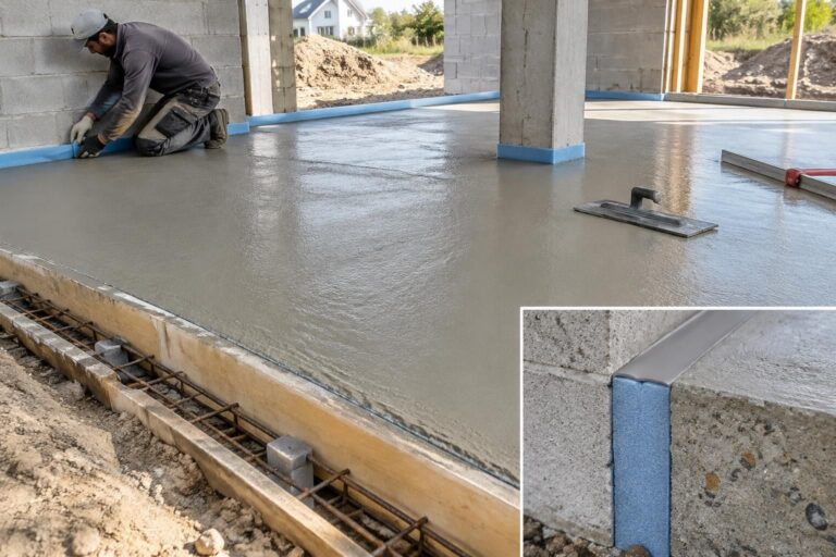 découvrez où placer un joint de dilatation dans une dalle béton et comment le réaliser pour limiter les fissures et assurer la durabilité de l’ouvrage.