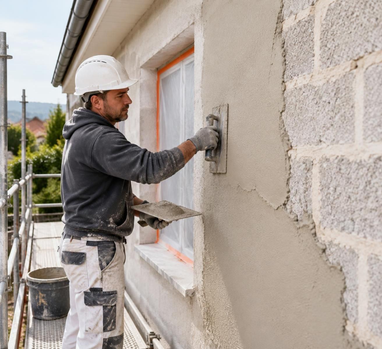 découvrez les types d’enduit de façade, les étapes d’application et nos conseils pour protéger vos murs et obtenir une finition durable et soignée.