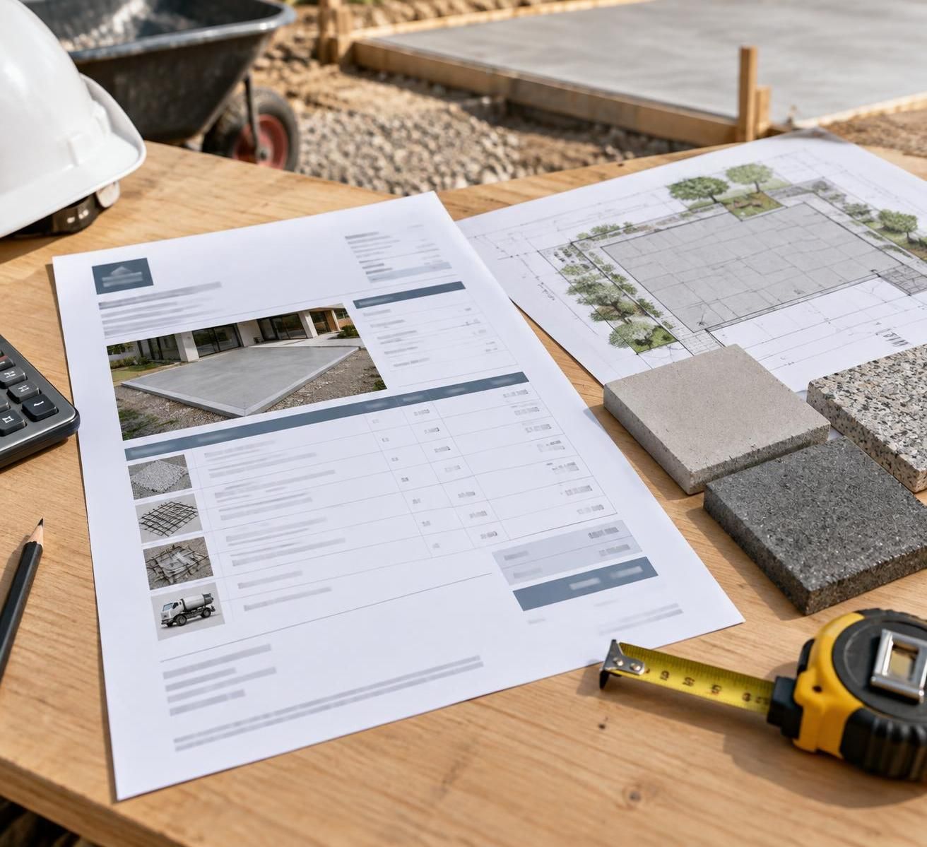 découvrez le prix d’une dalle en béton au m², les tarifs de pose et les facteurs qui influencent le coût de votre projet.