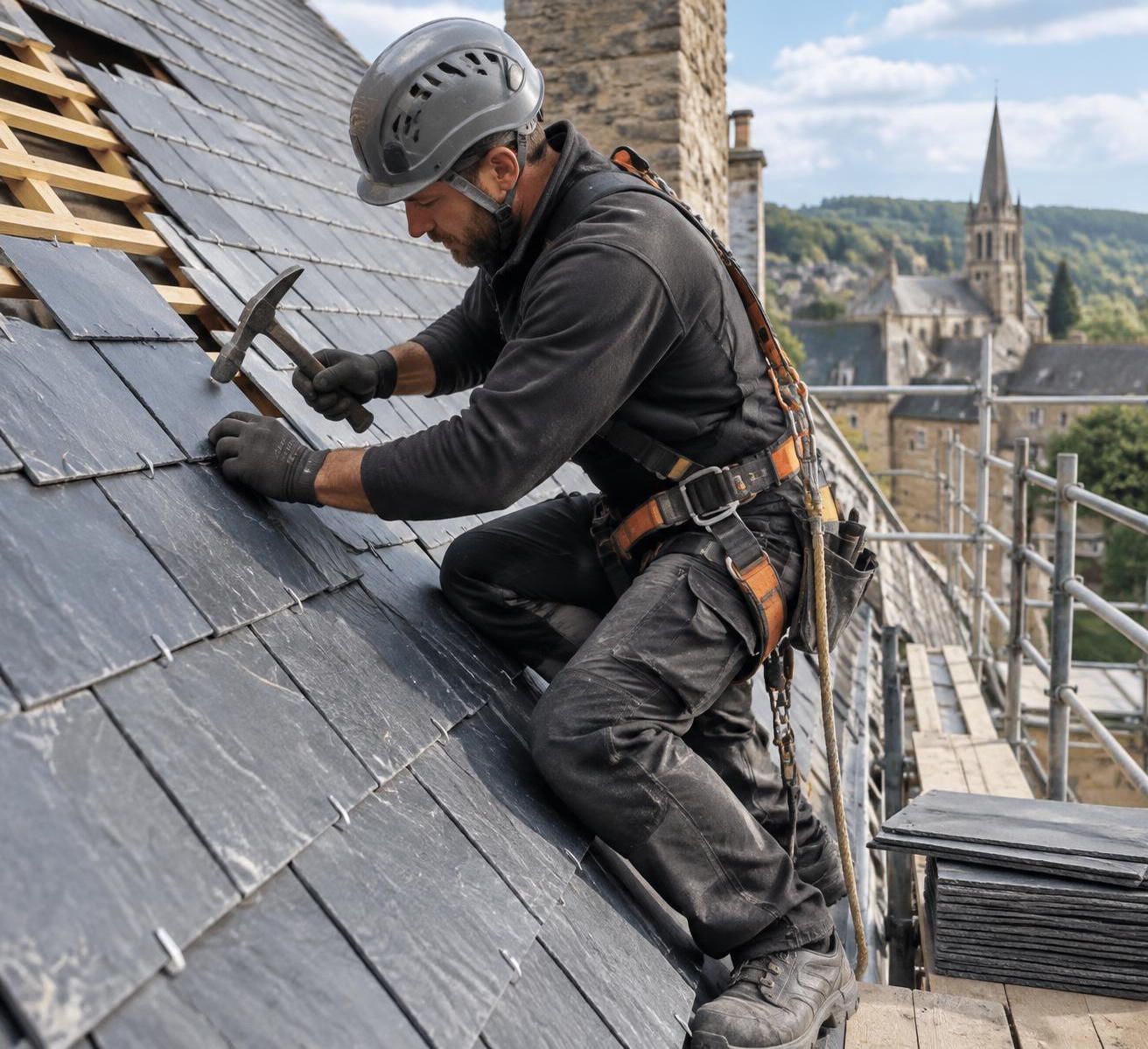 découvrez le prix d’une toiture en ardoise au m² en 2026, les facteurs qui influencent le coût et les éléments à prévoir dans votre budget.